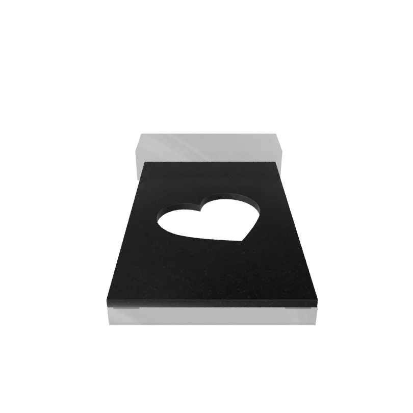 Надгробная плита гранит Габбро 1000/600/30 № 2