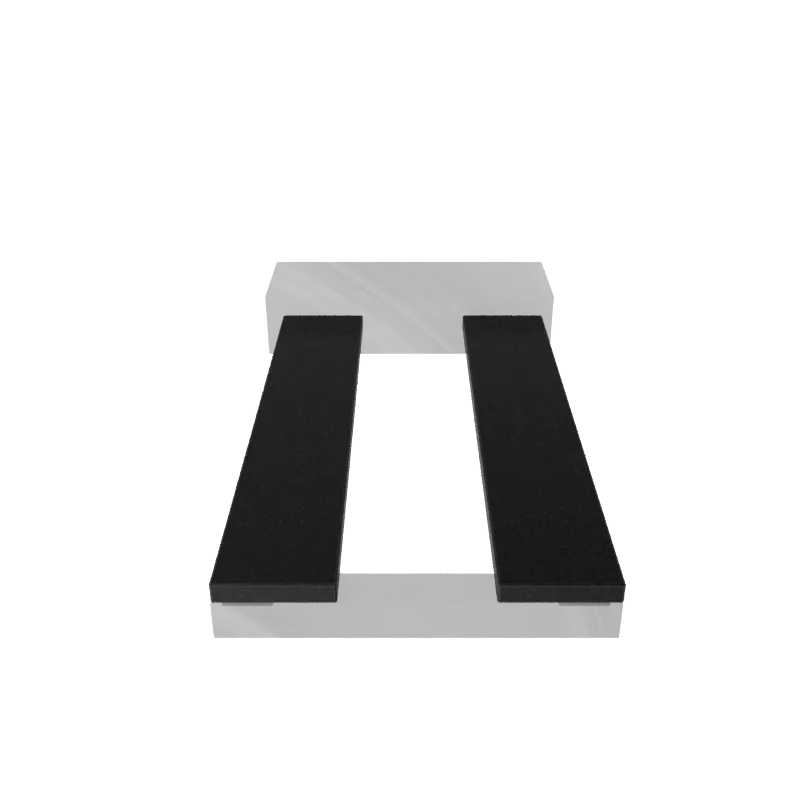 Надгробная плита гранит Габбро 1000/200/30- 2 шт   № 3