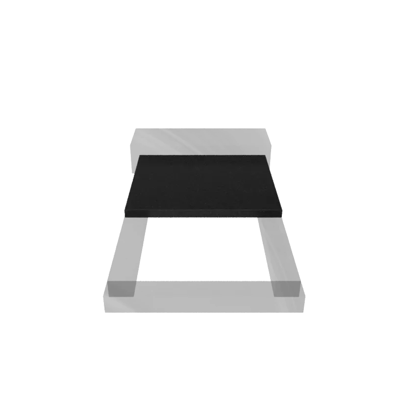 Надгробная плита гранит Габбро 600/600/30 № 7