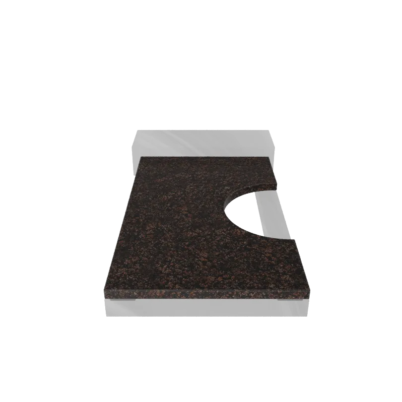 Надгробная плита гранит Дымовский 1000/600/30 № 4