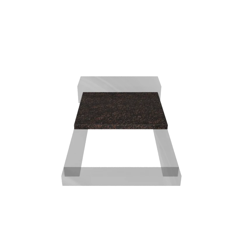 Надгробная плита гранит  Дымовский 600/600/30 № 7