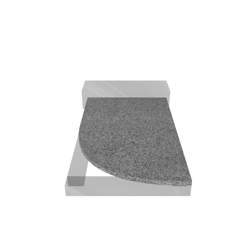 Надгробная плита гранит Сибирский 1000/600/30 № 5