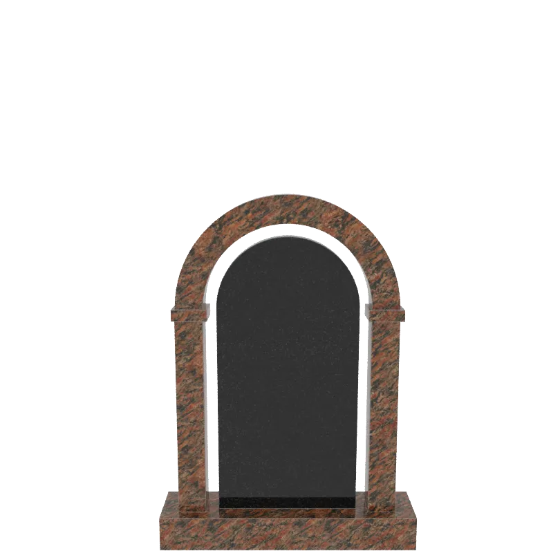 Мемориальный комплекс  комбинированный гранит Габбро; гранит Калгуваара № МК-01-ГК (СТ 1200)