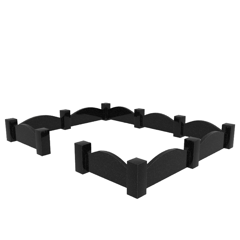 Ограда каменная № 6